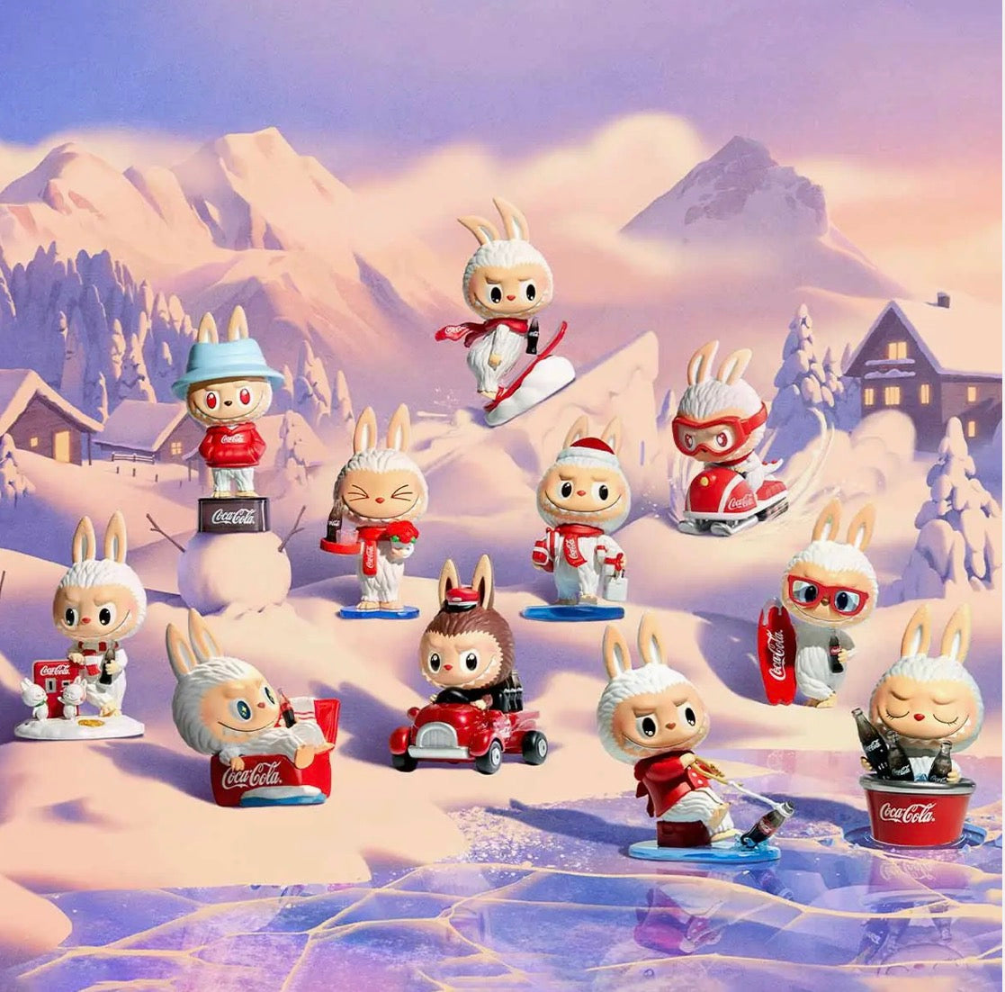 The Monsters X Coca Cola Crossover Blind Box (Single)