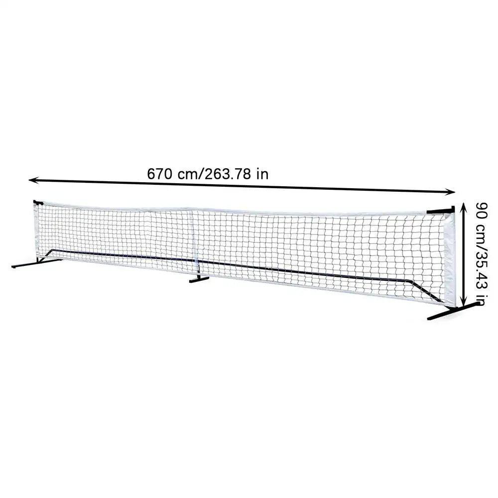 Indoor Outdoor Pickle Ball Net Outdoor Replacement Pickle Ball Net Portable Sports Practice Accessories For Fitness Volleyball