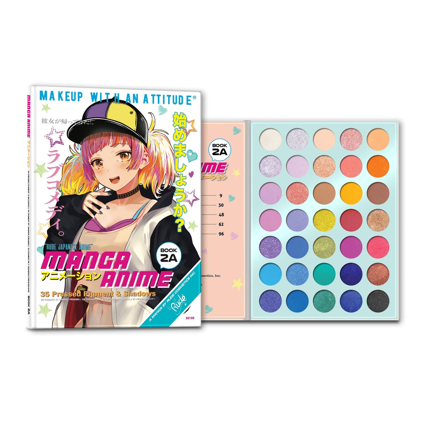 Manga Anime 35 Pressed Pigment & Shadows Book 2A - Ashley’s Emporium