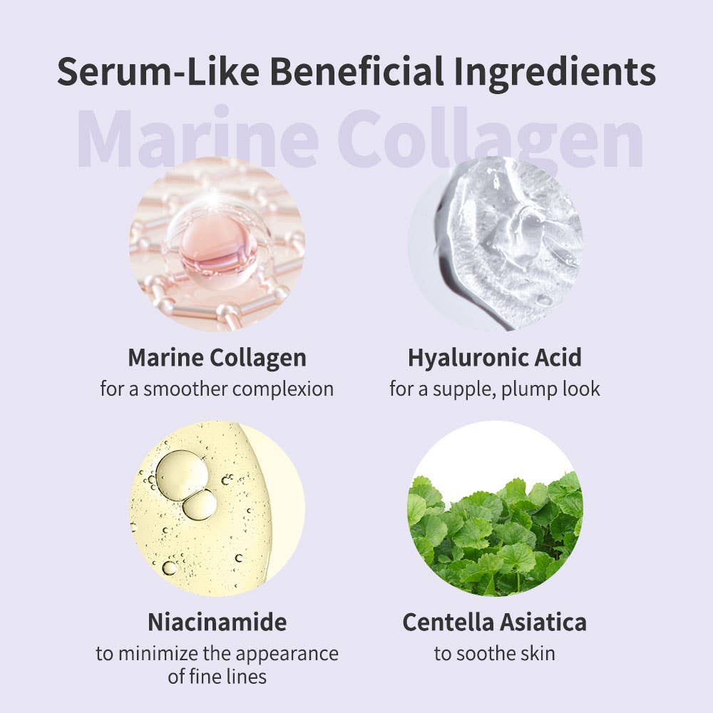 Firming 3 Step Ampoule Sheet Mask - Marine Collagen(5pc Box)