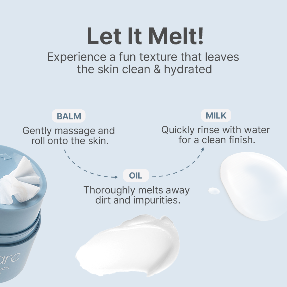 Be bare Twist Cleansing Balm - Makeup-Removing & Refillable: Refillable Pod