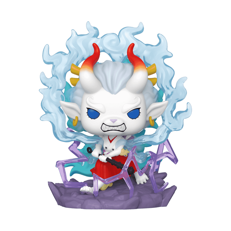 Funko Pop! Deluxe: One Piece - Yamato Man-Beast Form Glow-in-the-Dark #1596 Entertainment Earth Exclusive