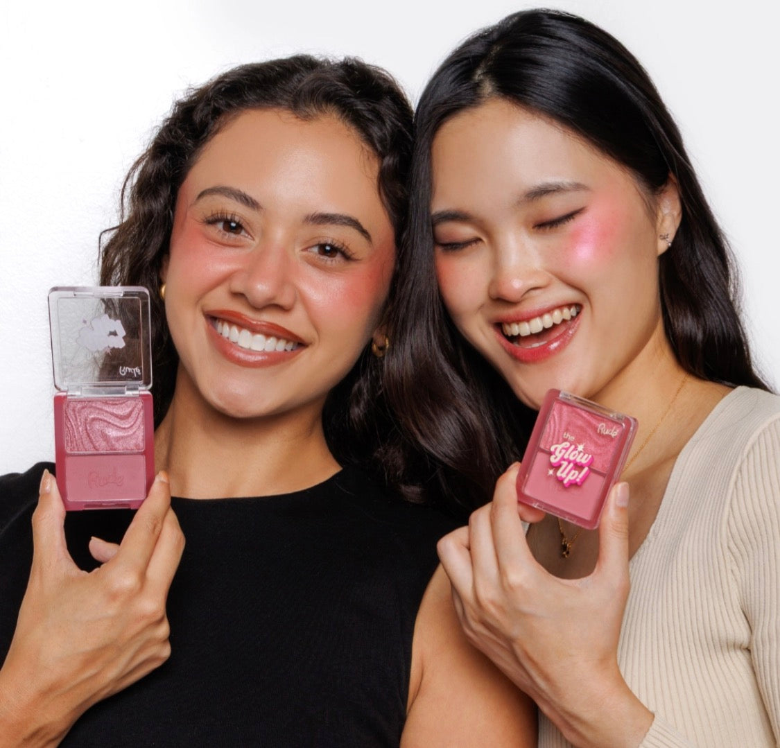 The Glow Up! Matte & Shimmer Blush Duo