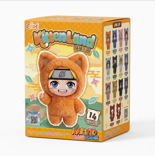 Eaki Naruto Shippuden
Kitten Land Series Blind Box
Plush Collection