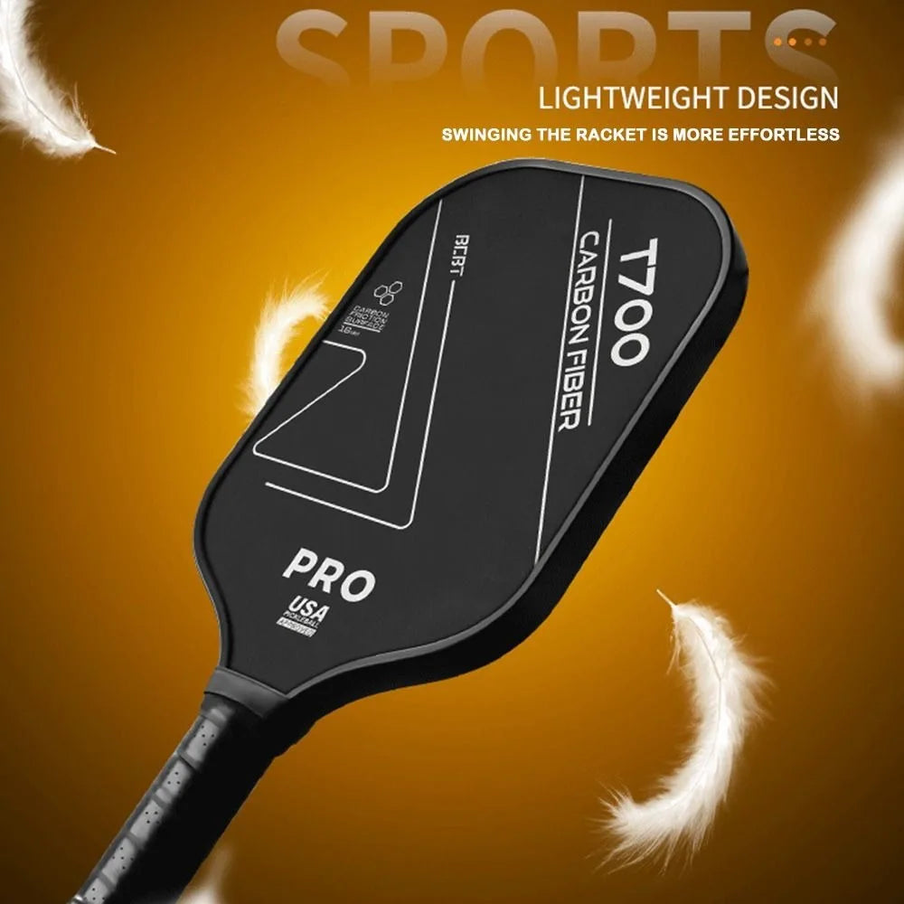 1pc T700 Pickleball Paddles Frosted Surface Carbon Fiber Pickleball Rackets USAPA Approved Lightweight Pickle Ball Paddle