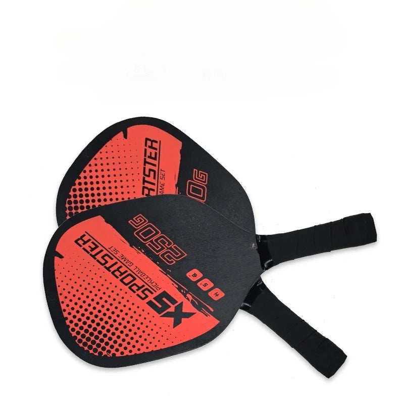 Pickleball Rackets Set Pickleball Paddle Set of 2 Rackets & 4 Pickleballs Balls Pickle-Ball Racquet with Balls Sports Accessory