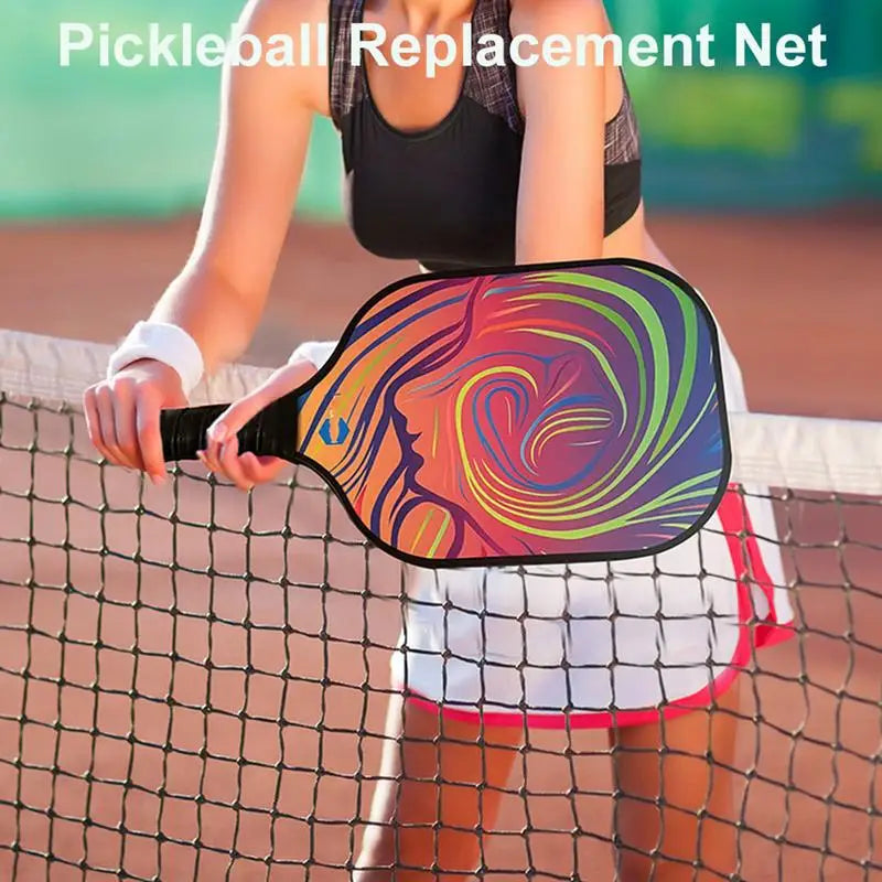 Indoor Outdoor Pickle Ball Net Outdoor Replacement Pickle Ball Net Portable Sports Practice Accessories For Fitness Volleyball