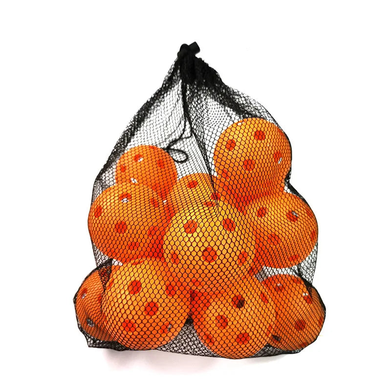 Indoor Pickleball Balls Paddle Ball 26 Holes Pickleball Sport Training Practice Plastic Pickleball Airflow Hollow Balls