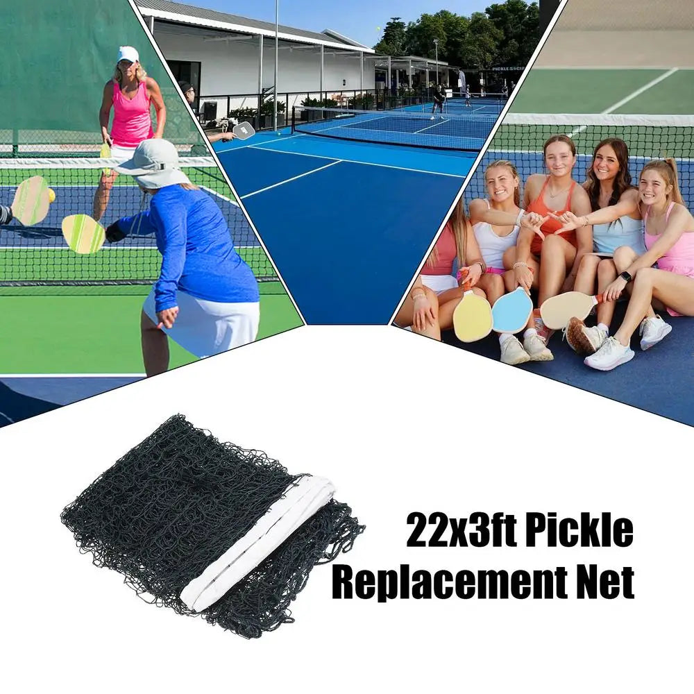 Indoor Outdoor Pickle Ball Net Outdoor Replacement Pickle Ball Net Portable Sports Practice Accessories For Fitness Volleyball