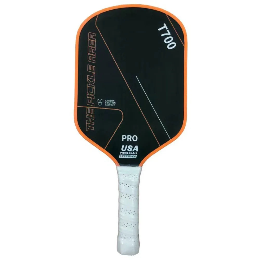 Durable T700 Pickleball Paddle 16MM Carbon Fiber Pickle Ball Paddle Frosted Surface Lightweight Pickleball Rackets Set