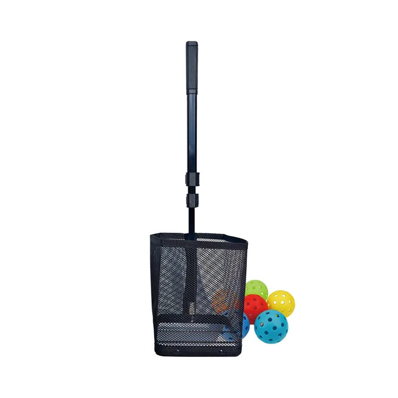 Pickleball Picker Adjustable Large Capacity Pickleball Pick Up Basket Lightweight Durable Balls Picker Portable Sports Accessory