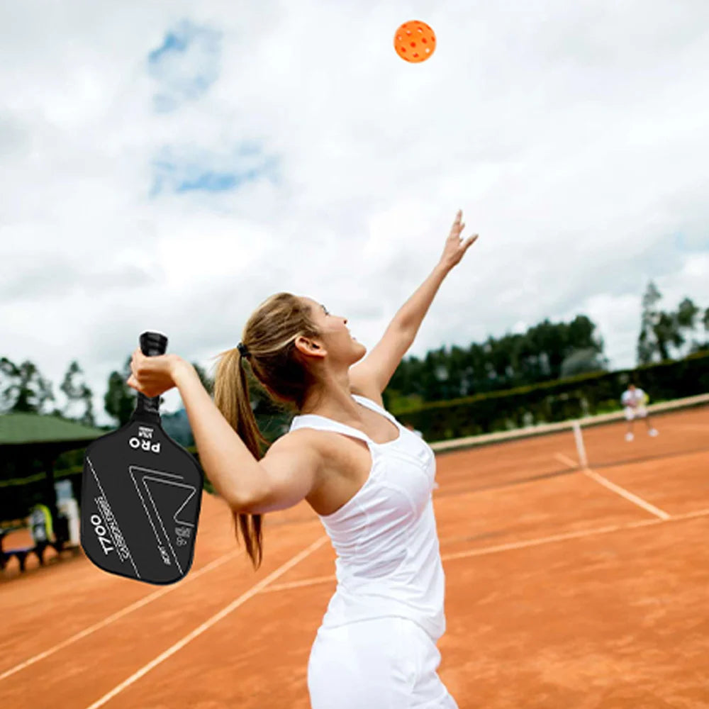 1pc T700 Pickleball Paddles Frosted Surface Carbon Fiber Pickleball Rackets USAPA Approved Lightweight Pickle Ball Paddle