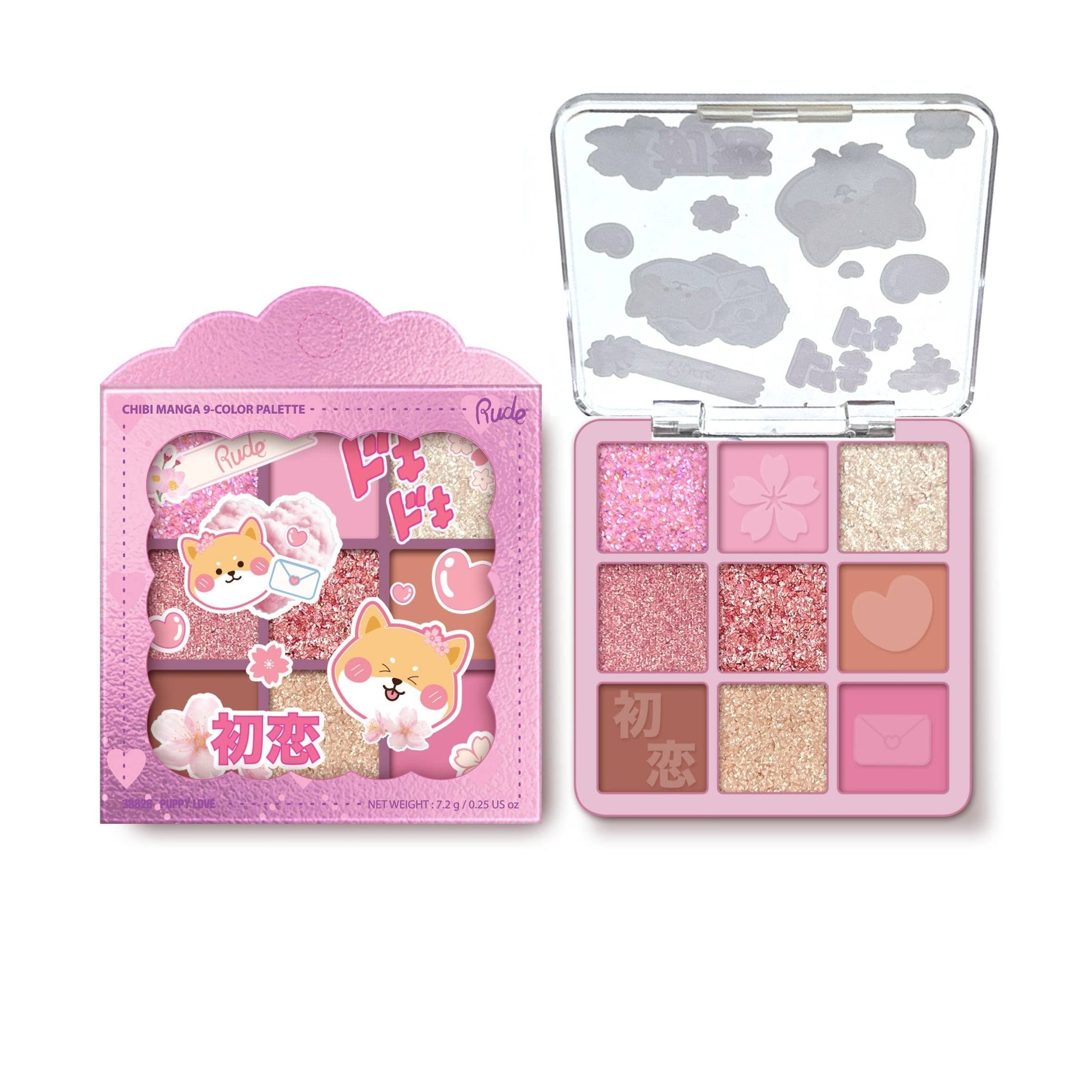 Chibi Manga 9 Color Eyeshadow Palette: Dreamy Sky - Ashley’s Emporium