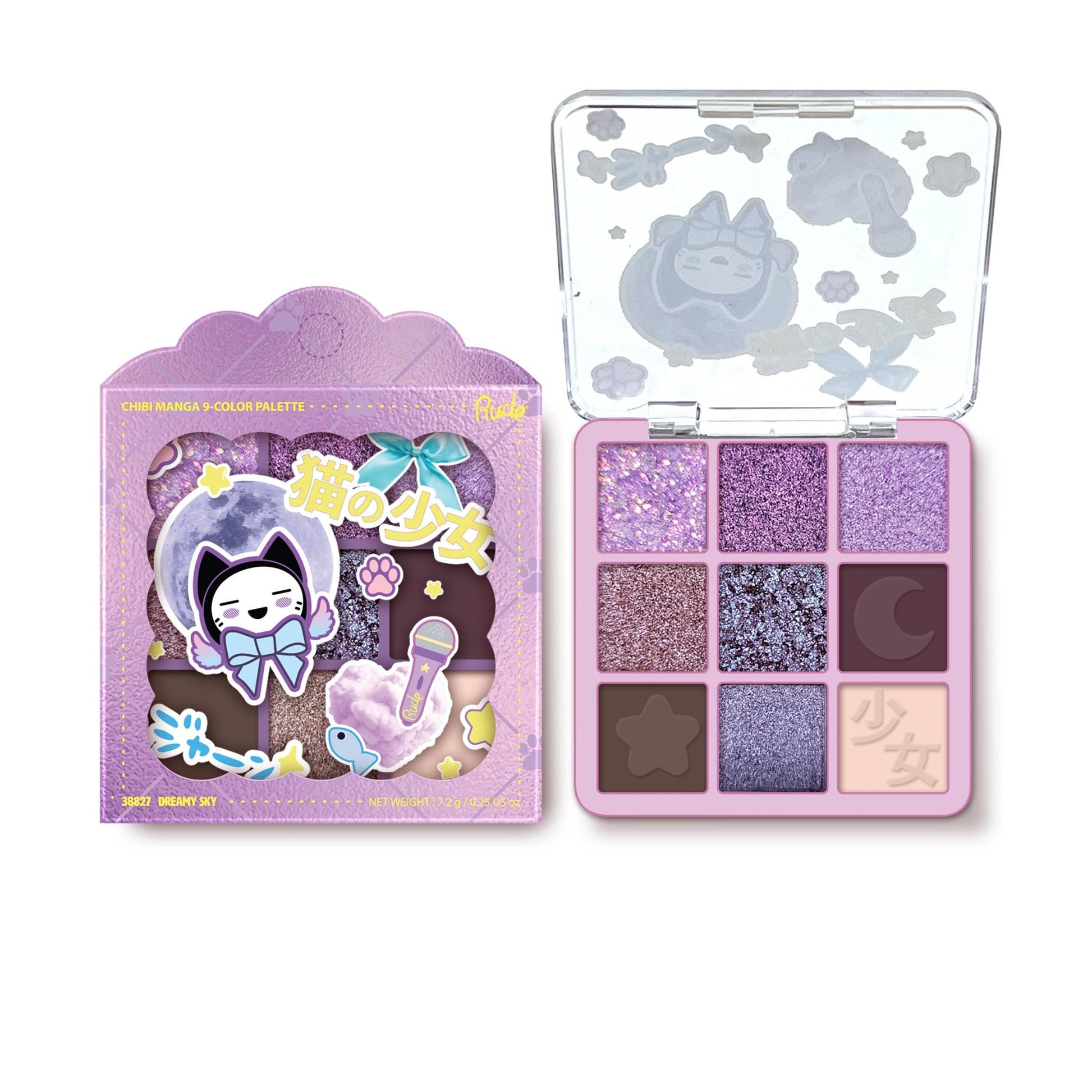 Chibi Manga 9 Color Eyeshadow Palette: Treasure Hunt - Ashley’s Emporium