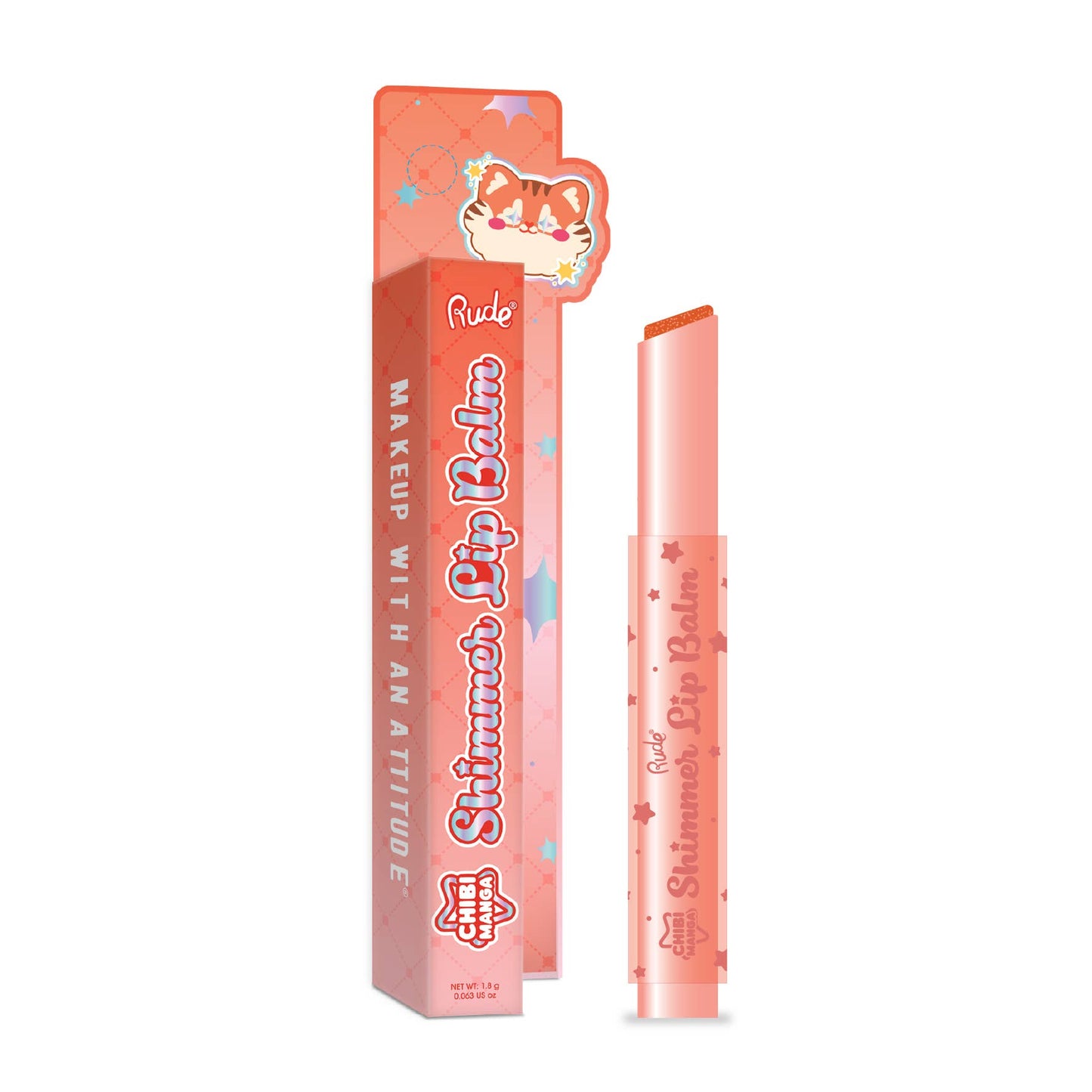 Chibi Manga Collection Shimmer Lip Balm: Lilac Milk - Ashley’s Emporium