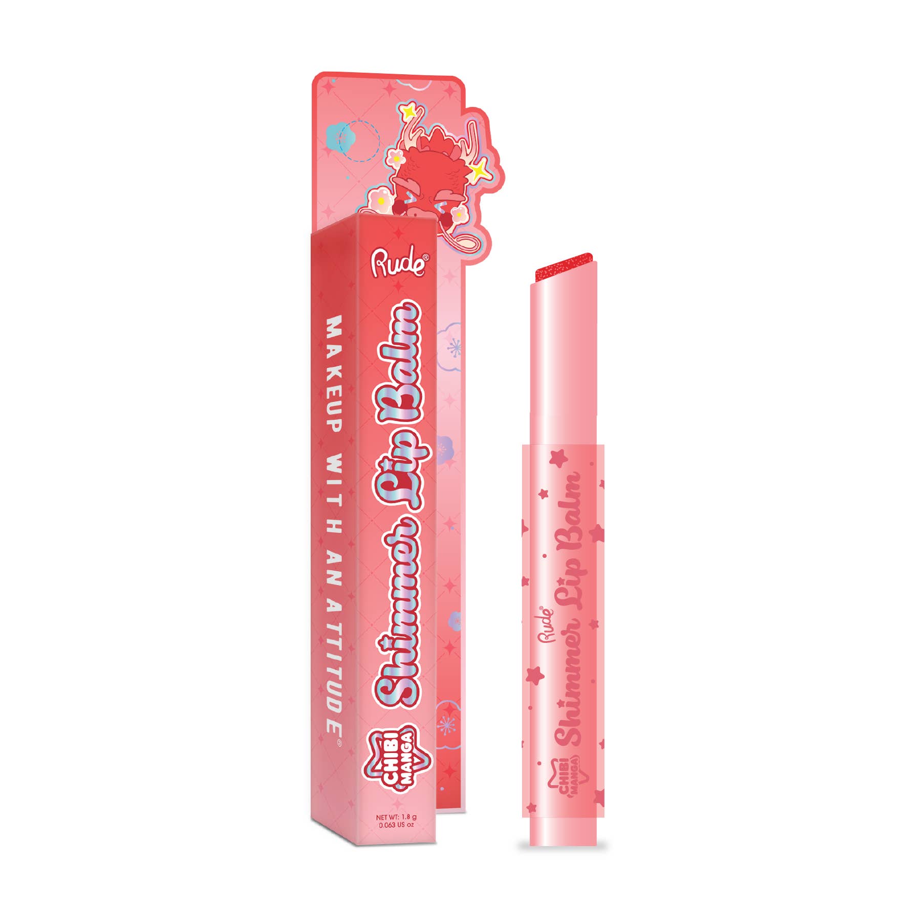 Chibi Manga Collection Shimmer Lip Balm: Lilac Milk - Ashley’s Emporium