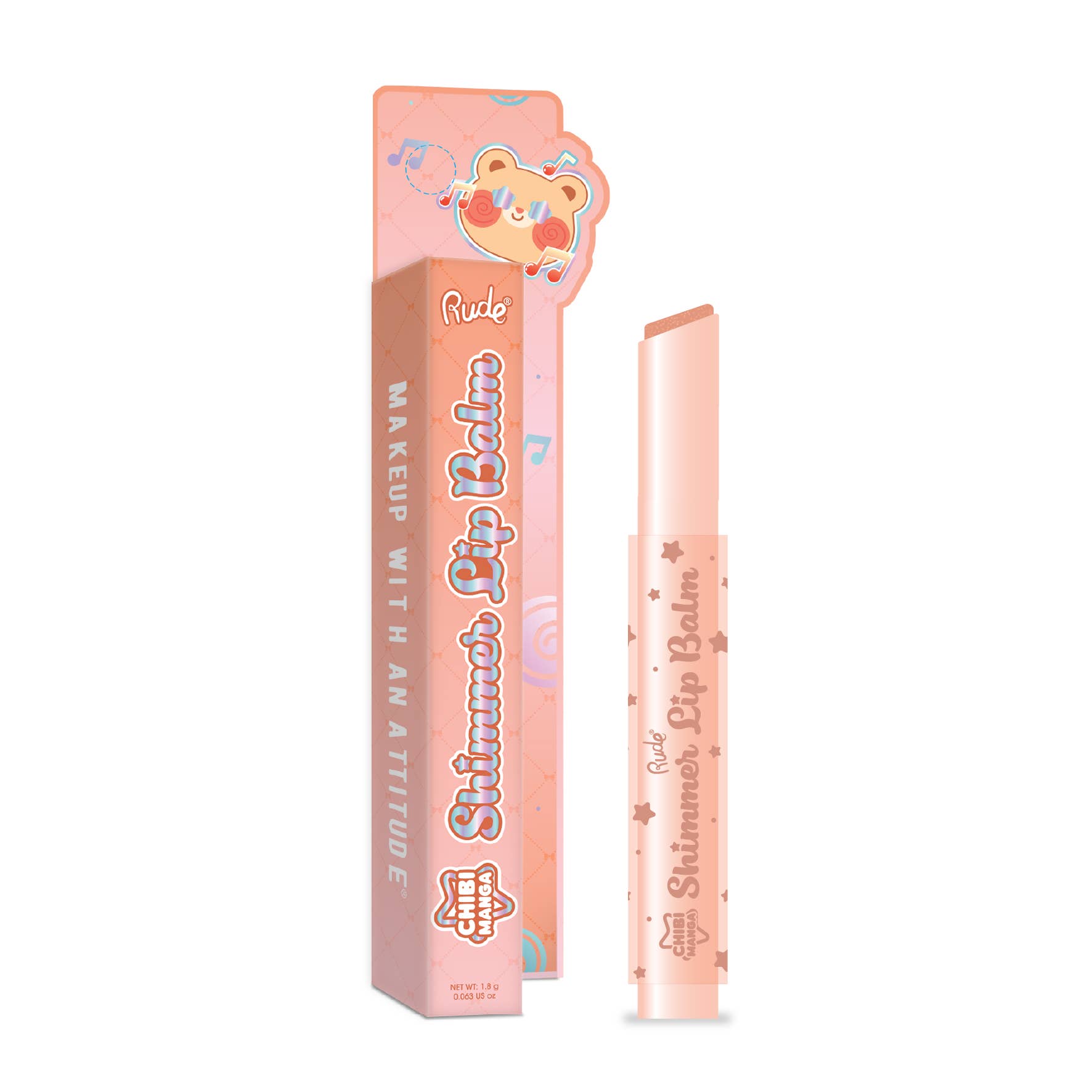 Chibi Manga Collection Shimmer Lip Balm: Lilac Milk - Ashley’s Emporium