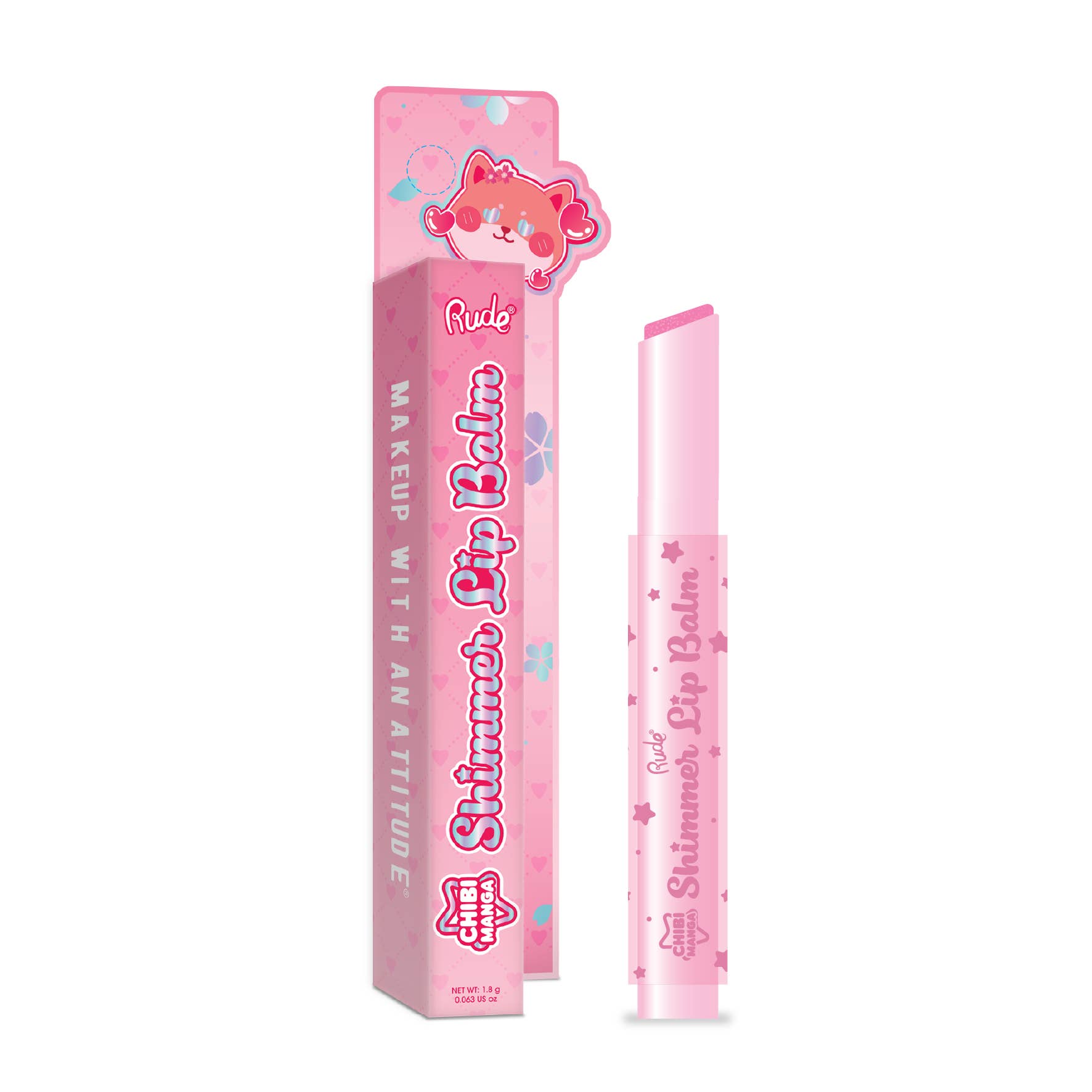 Chibi Manga Collection Shimmer Lip Balm: Lilac Milk - Ashley’s Emporium