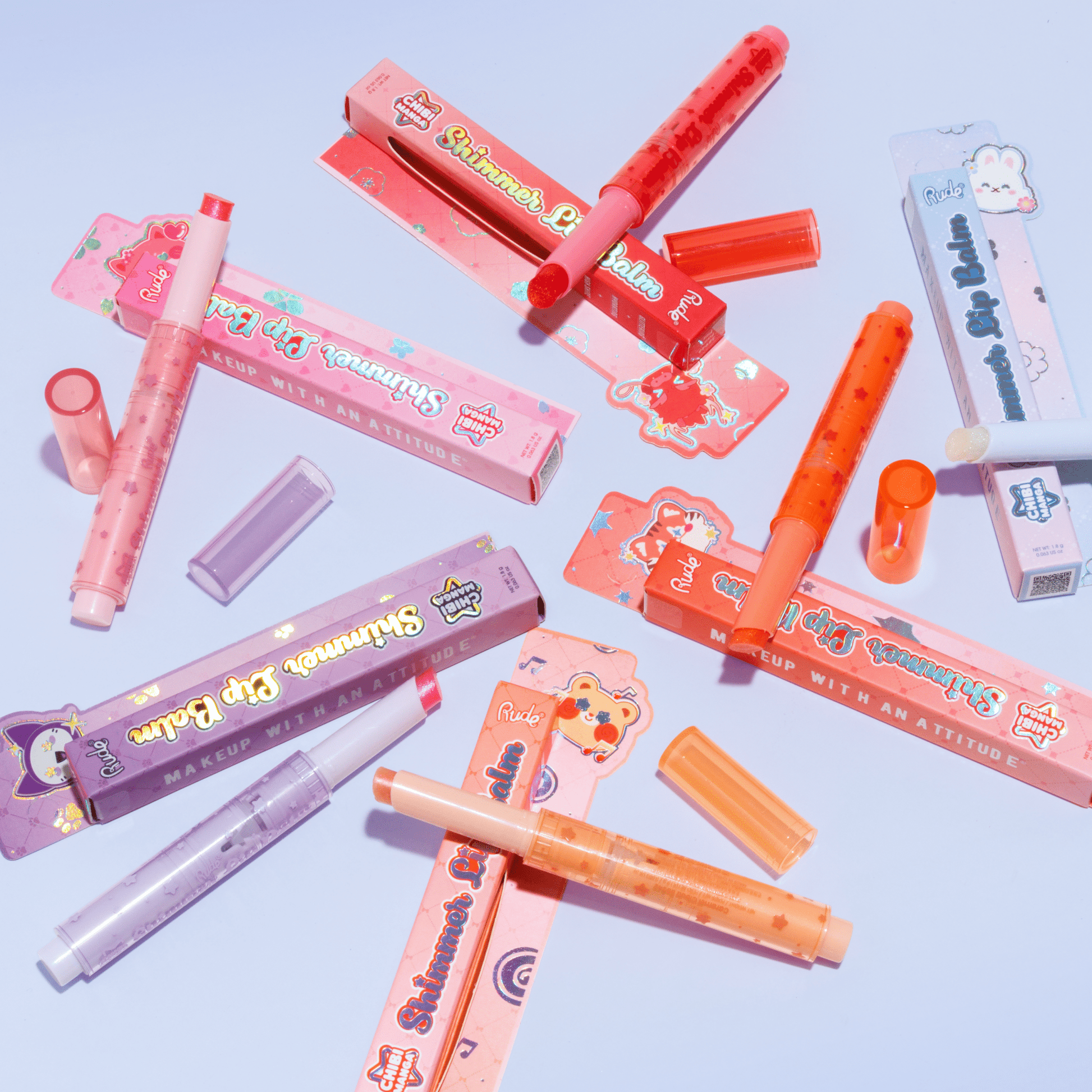 Chibi Manga Collection Shimmer Lip Balm: Twilight Sugar - Ashley’s Emporium
