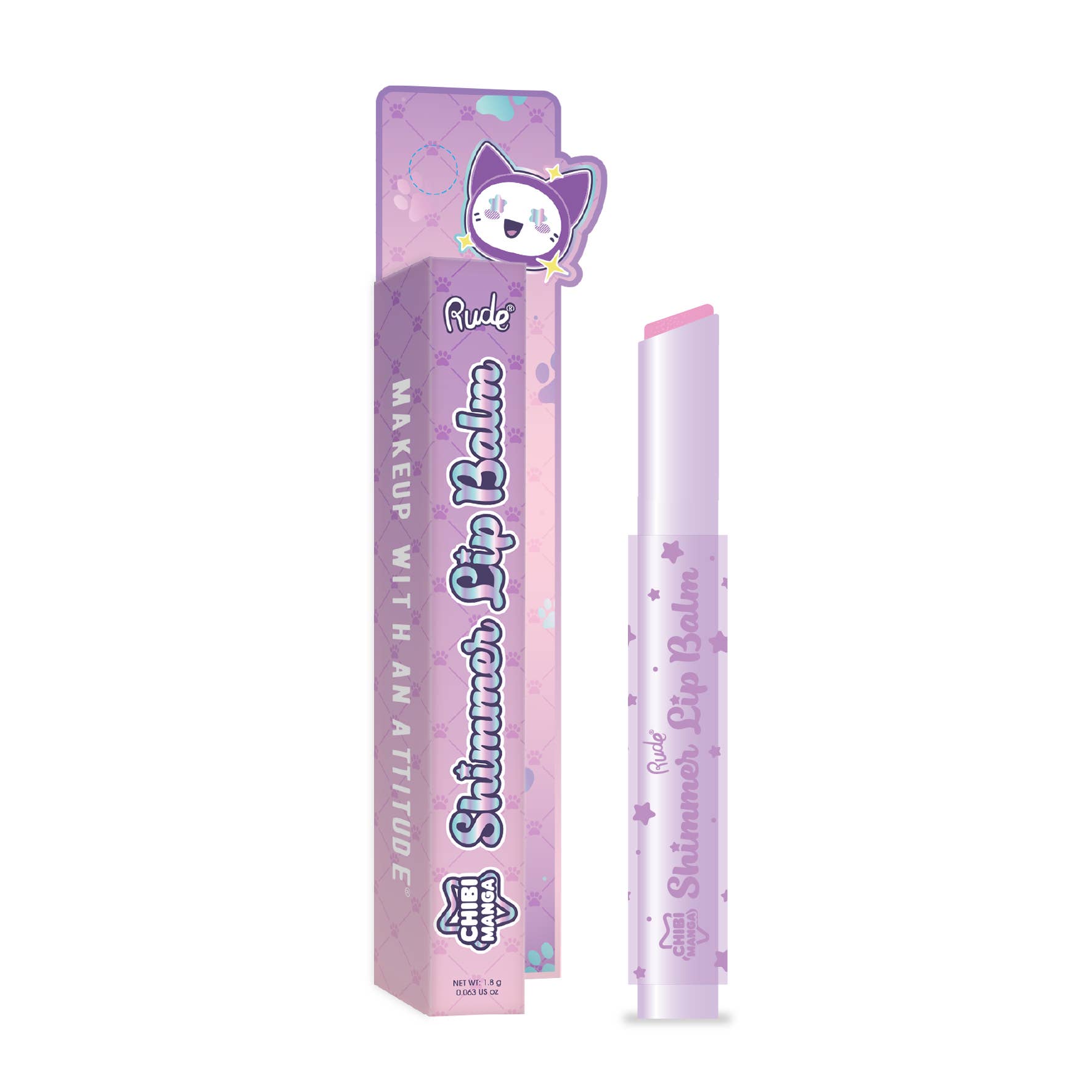 Chibi Manga Collection Shimmer Lip Balm: Twilight Sugar - Ashley’s Emporium