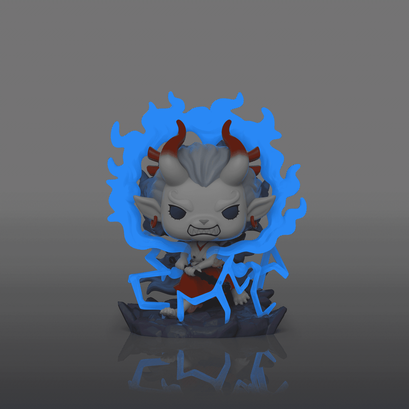 Funko Pop! Deluxe: One Piece - Yamato Man-Beast Form Glow-in-the-Dark #1596 Entertainment Earth Exclusive