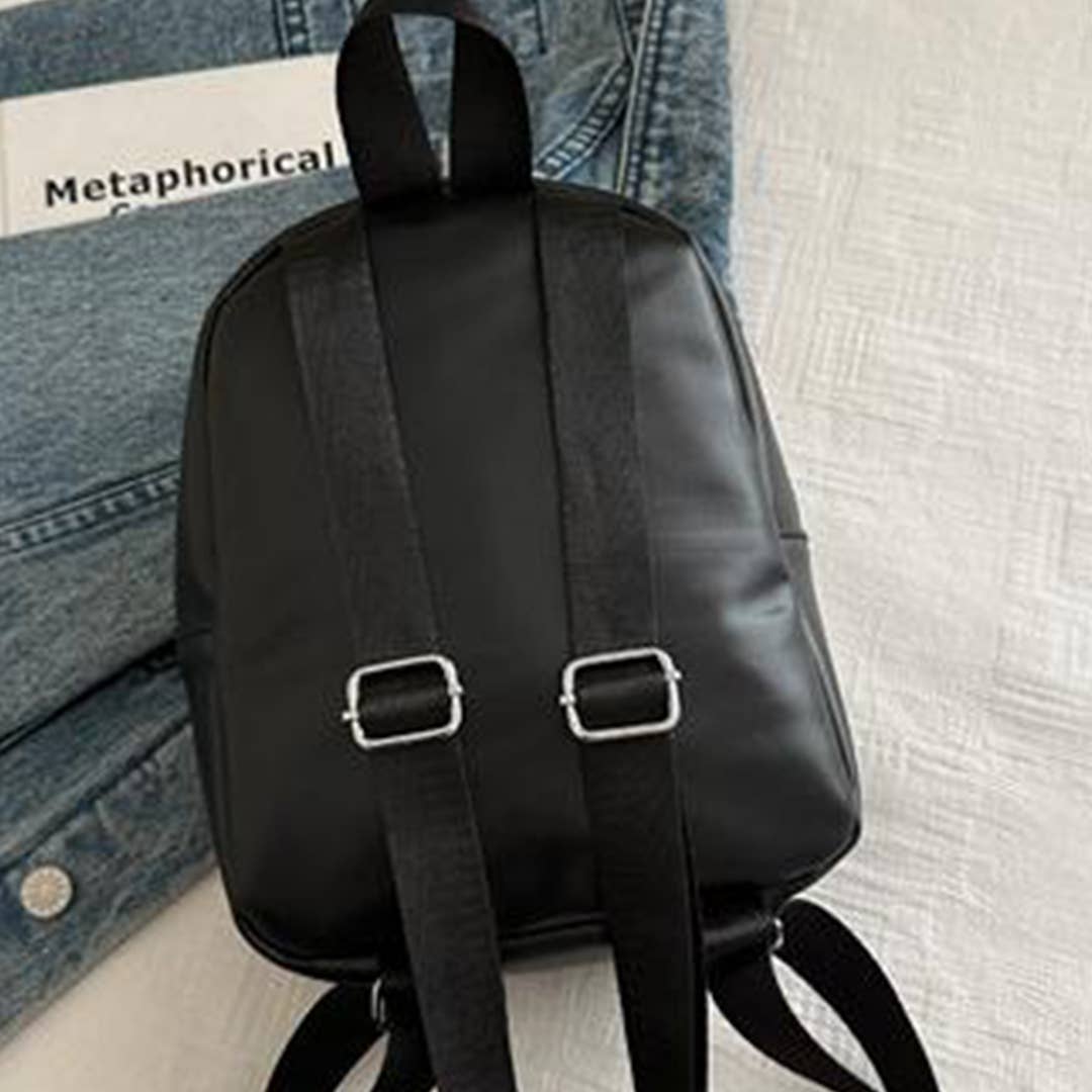 Fashionable PU Leather Skull Halloween Backpack ZK3593: Purple / One Size - Ashley’s Emporium