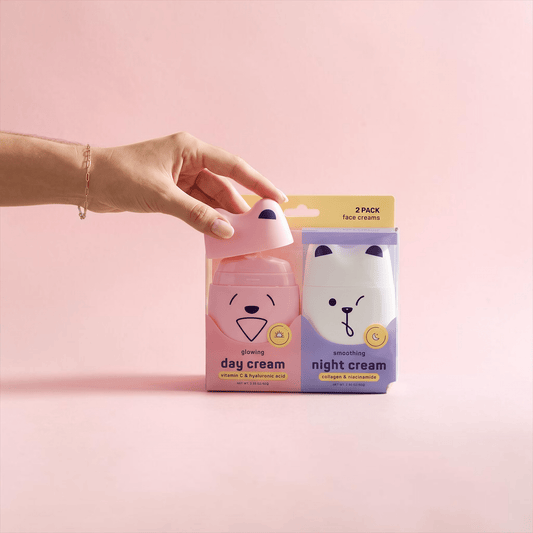 Glowing + Smoothing Day & Night Cream Duo - Ashley’s Emporium