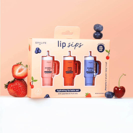 Lip Sips Gift Set | Stanley Shaped Lip Balm Trio - Ashley’s Emporium