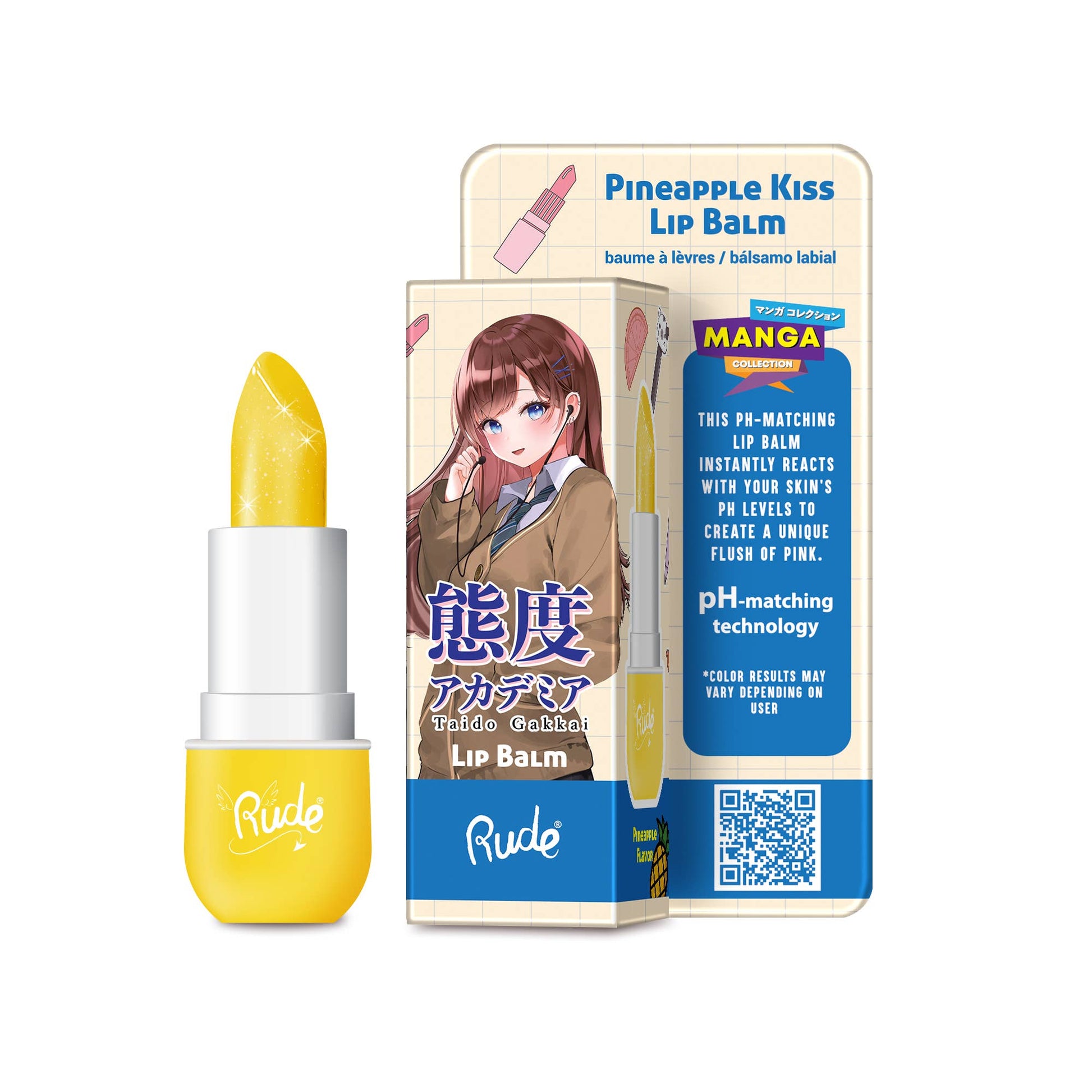 Manga Collection Lip Balm: Peach Kiss - Ashley’s Emporium