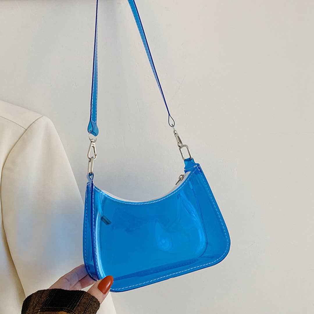 Trendy Crossbody Chic Shoulder Underarm Phone Bag ZK3189: Black / One Size