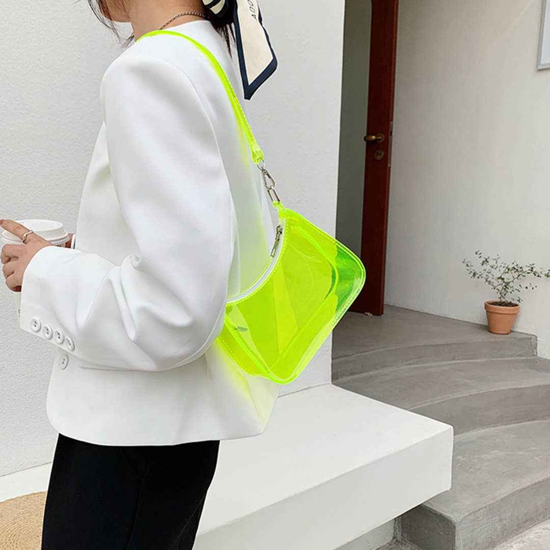 Trendy Crossbody Chic Shoulder Underarm Phone Bag ZK3189: Black / One Size