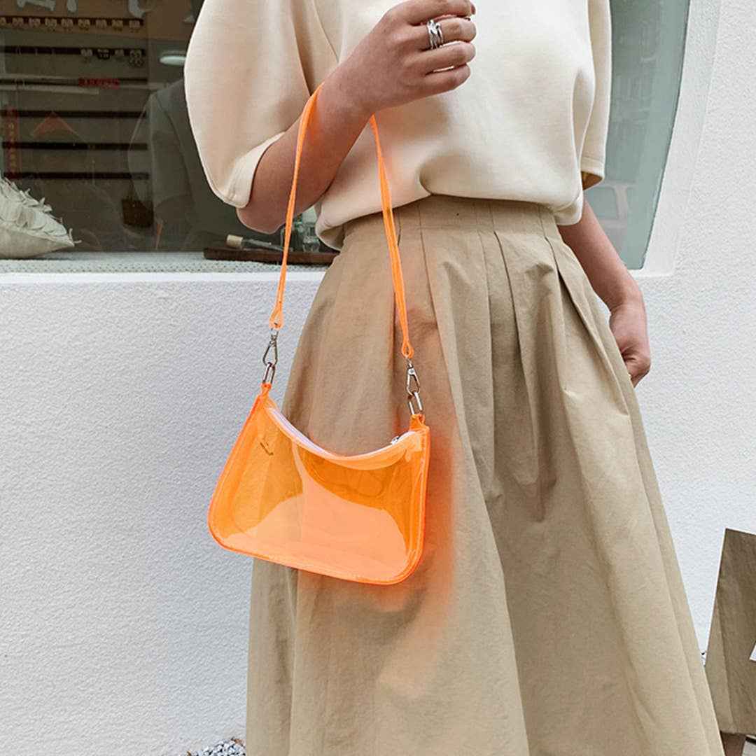 Trendy Crossbody Chic Shoulder Underarm Phone Bag ZK3189: Rose Red / One Size - Ashley’s Emporium
