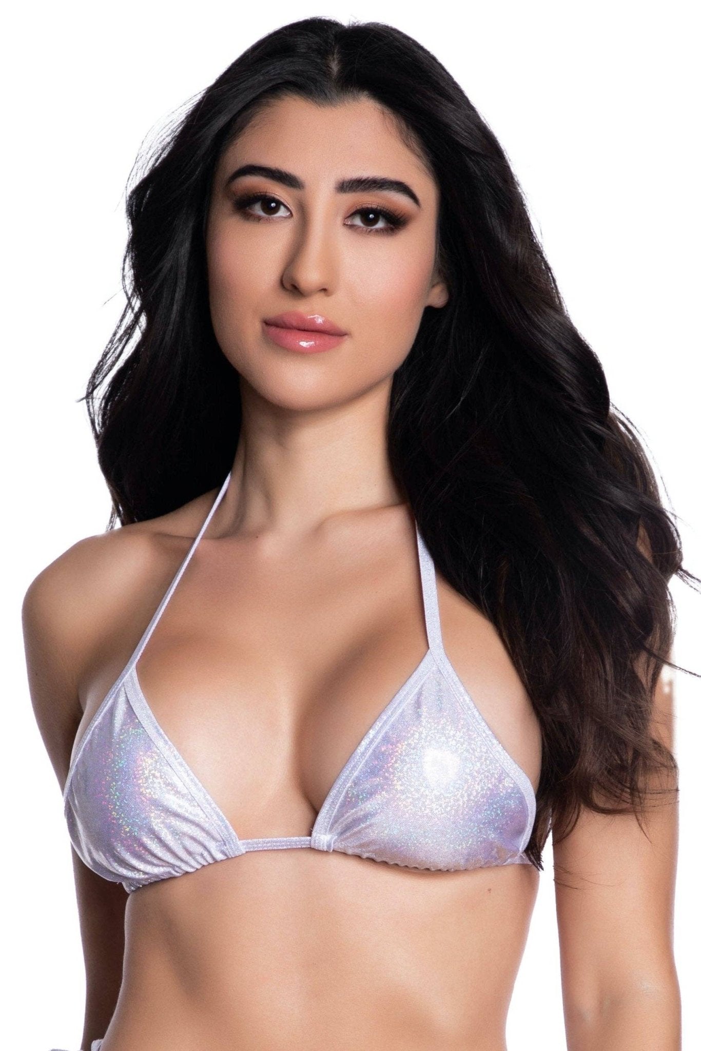 Twinkle Tri-Top Dancewear Rave Festival: Lilac / Top / OS - Ashley’s Emporium